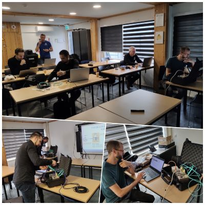 Deelnemers 3-daagse Alfen training - MODELEC trainer Fady Alassi